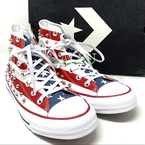 Converse Ctas High Canvas Garnet American Women’s - Picture 7 of 11